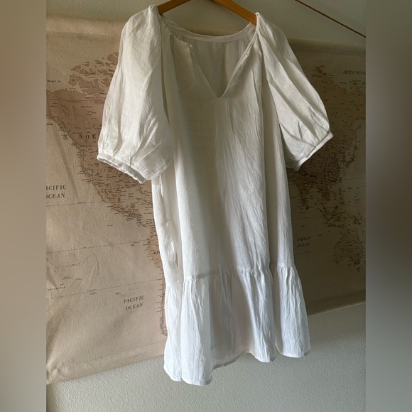 Brochu Walker Bree Dress 100% Linen Reversible - Picture 3 of 13